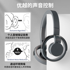 跨境镂空无线头戴式蓝牙耳机重低音立体声运动电脑耳麦头戴耳机