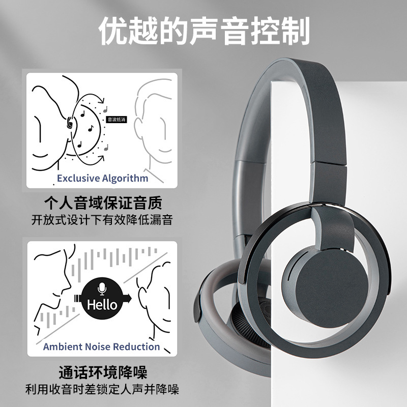 跨境镂空无线头戴式蓝牙耳机重低音立体声运动电脑耳麦头戴耳机|undefined