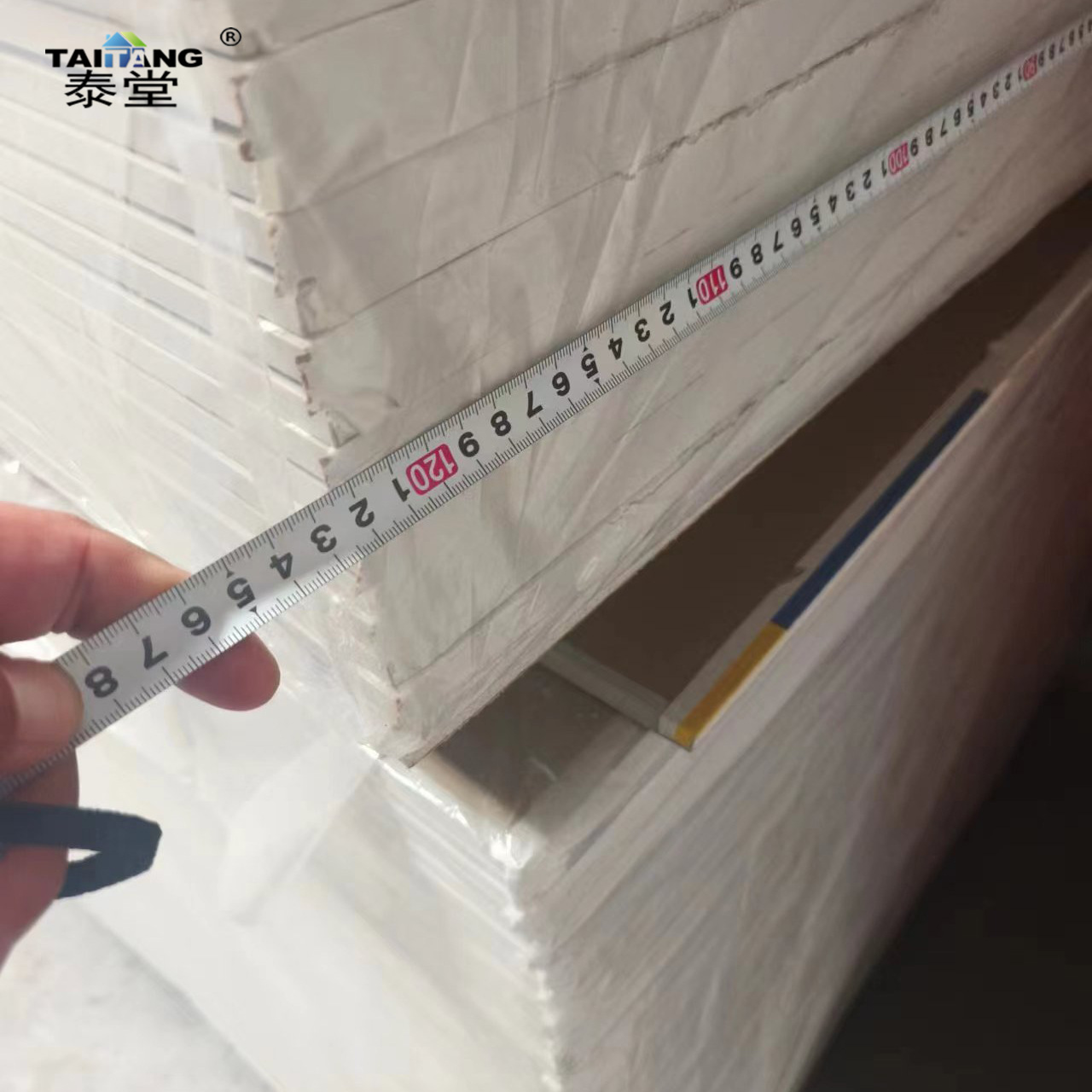 1/2inch 4 'X 8' Placa seca impermeable Ba13 Placa de yeso techo Yeso 10mm