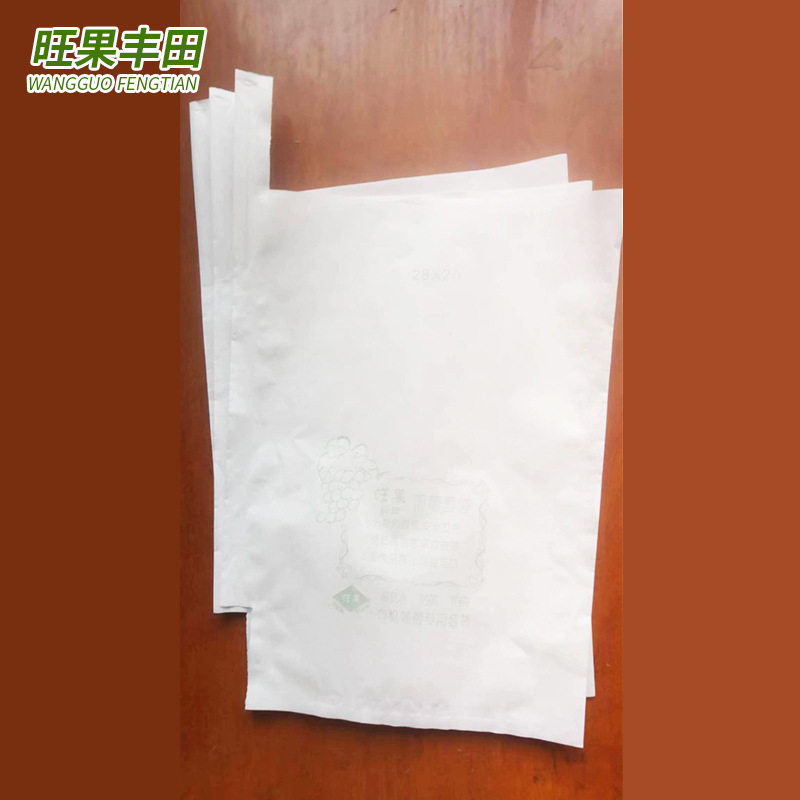 Wholesale grape bag 28*20 white agricultural outdoor fruit bag Sunny King sunshine rose grape fruit bag