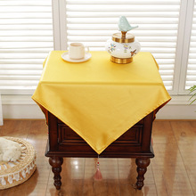 床头盖布批发高精密床头柜盖布纯色多功能防尘布桌子保护罩