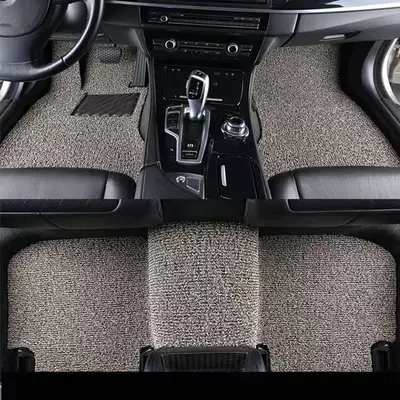 be cut to size – Car Carpet - brown-contact-customer-service-to-inform-the-model-year-five-seater-car-full-set-of-silk-loop-floor-mats-wear-resistant-king
