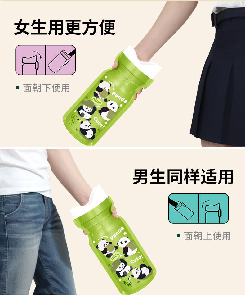 Emergency Disposable Urinal Bag for Women, Traffic Jam Pee Solution, Emergency Toilet for Women in High-Speed Vehicles, Car-Mounted for Ladies