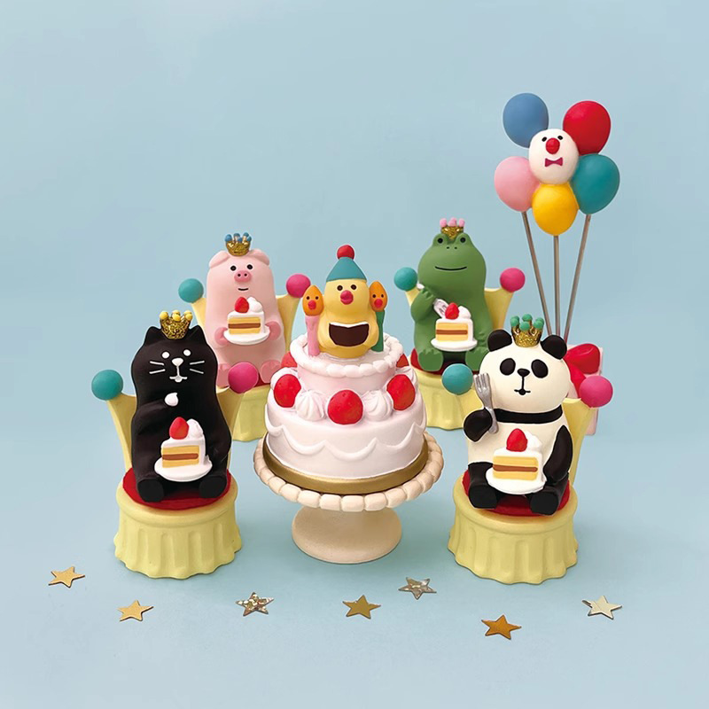 誕生日ケーキデコレーション小さな装飾品和風猫 ZAKKA 記念日ギフトトレンディな DIY ブラインドボックス樹脂工芸品|undefined