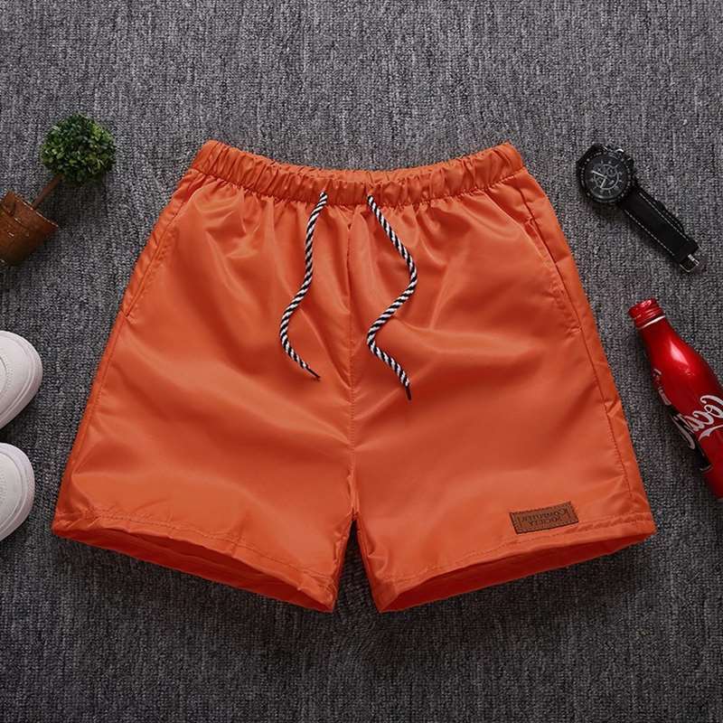 Trendy Big Underpants swimming trunks men's five cheap junior high school students short social middle-aged shorts fitness high school students