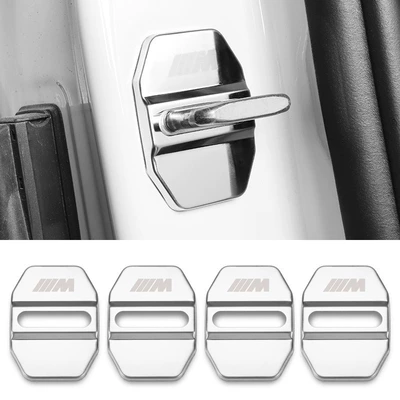 cover, Digər kuzov və aksesuarlar - bmw-m-logo-bright-silver-4-pack