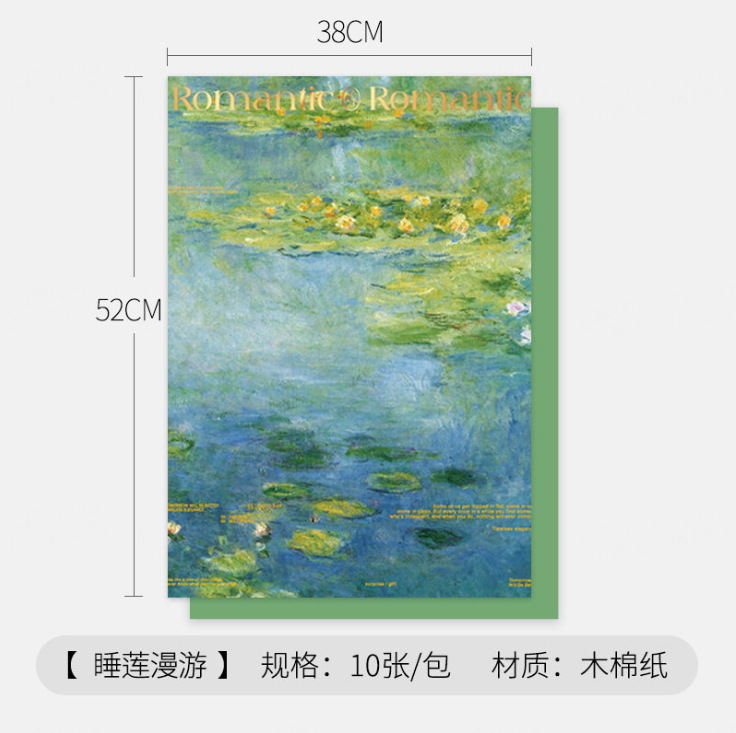 Papel de embalaje de flores atmósfera ramo de flores papel de fondo de regalo material de embalaje de regalos kraft al por mayor