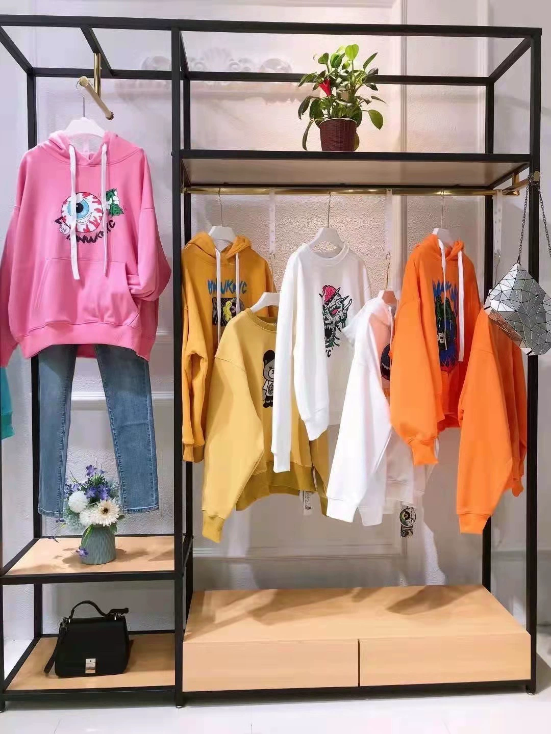 Модный бренд из Шэньчжэня, новый большой размер в европейском и американском стиле, толстая толстовка с флисовой подкладкой, прямые поставки из физического магазина, женская одежда