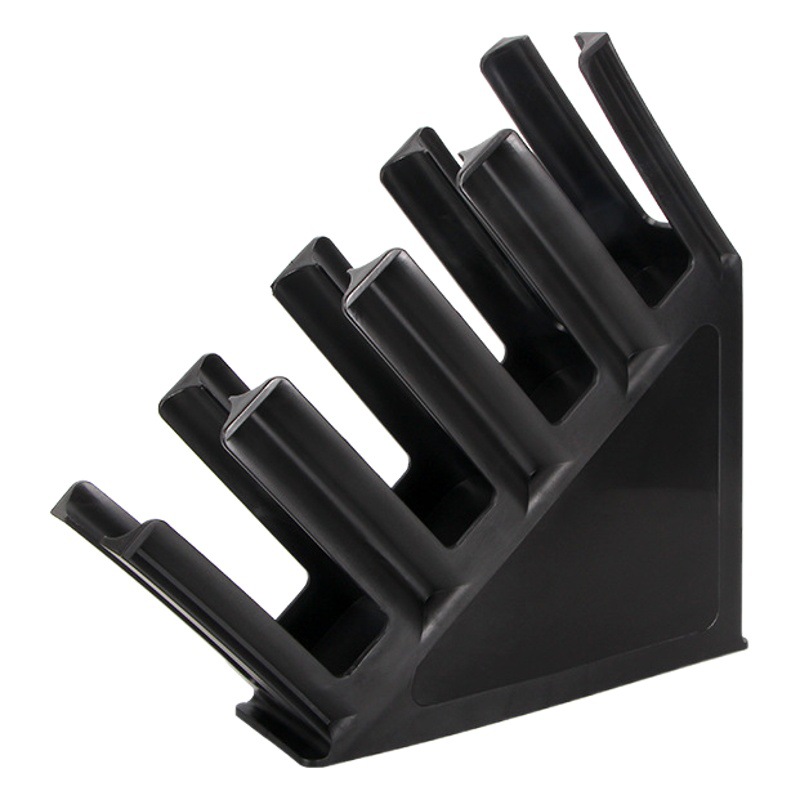 Inclined four-grid injection cup holder disposable coffee paper cup holder Cup taker milk tea shop bar Cup storage rack