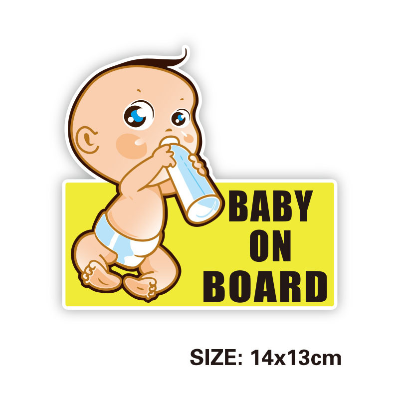 AMAZON BABY ON BOARD Cartoon