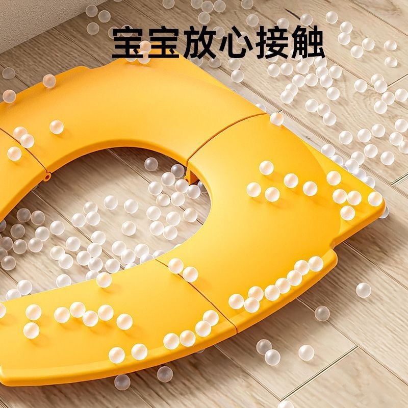 子供用折りたたみ便座、ベビー旅行用トイレマット、ホテルのお出かけ用折りたたみ便座、折りたたみ収納|undefined