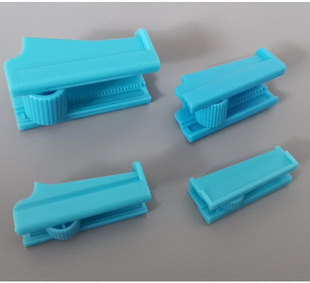Suzhou manufacturer disposable plastic accessories large diameter PVC and silicone tube hose liquid stop clip