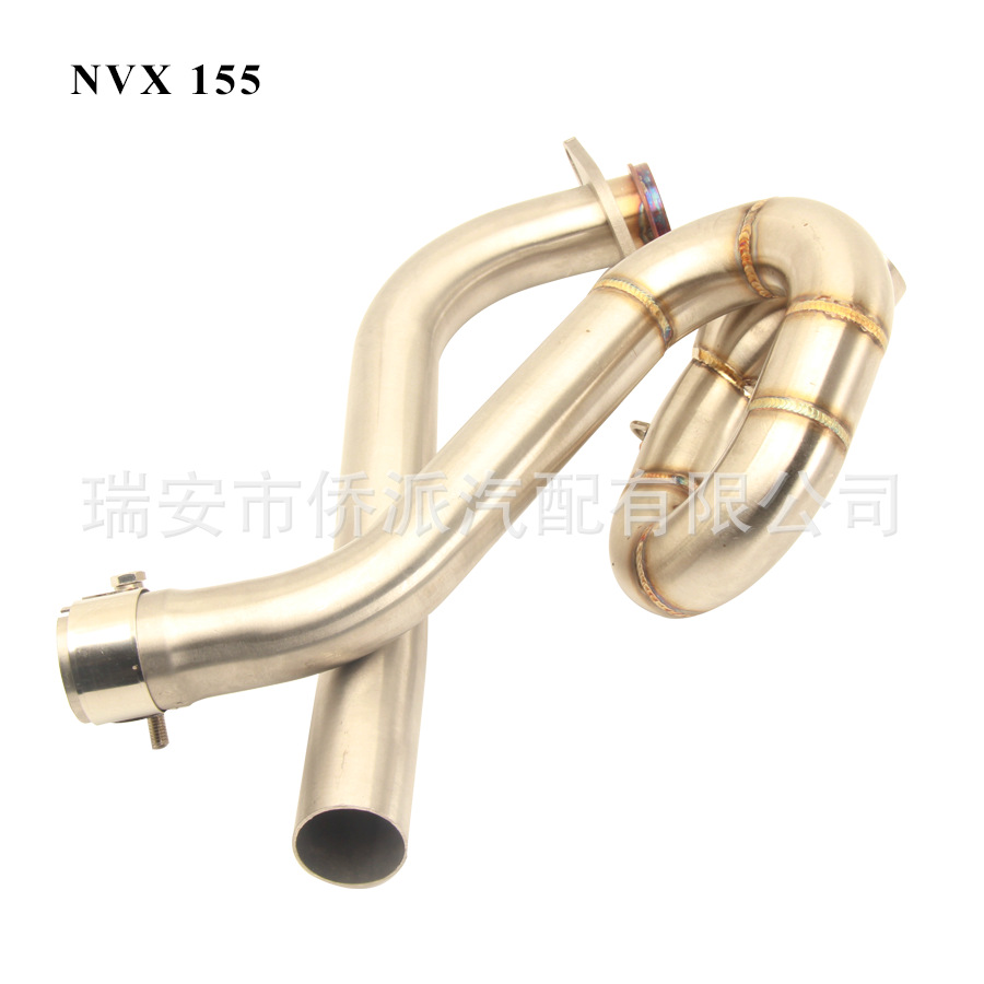 Cross-border applicable Yamaha R1 R3 R15 R25 motorcycle exhaust pipe modified mid-section elbow stainless steel