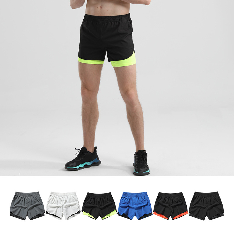 Summer Quick-Drying and Comfortable Track and Field Marathon Compression Pants Outdoor Running Sports Fitness Training Shorts Logo Printing