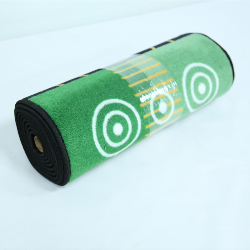 Directo de fábrica de golf interior putter Mat putter entrenador interior ejercitador antideslizante base práctica suministros