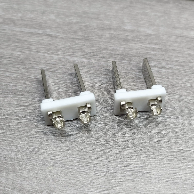 Национальный стандарт двухвставной Кронштейн левый и правый Алюминий без отверстий