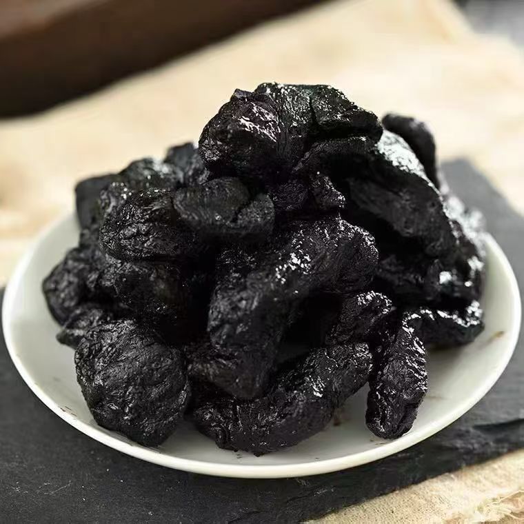 Prepared Rehmannia Root Slices Shu Di Huang 500g Dried Herb for Decoction and Soup quality and texture