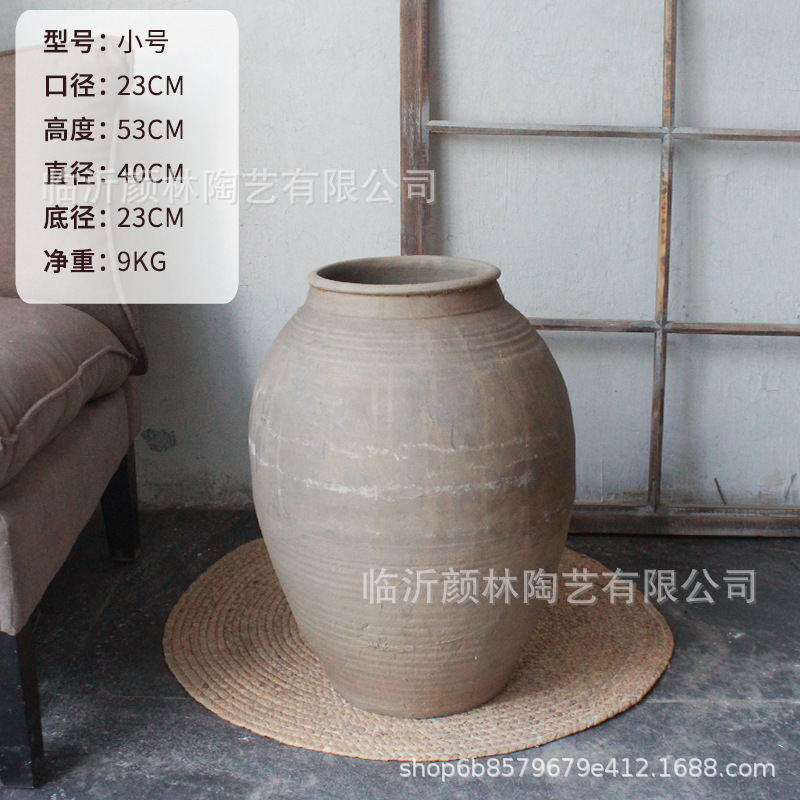 Trompeta de botella de cerámica de tierra