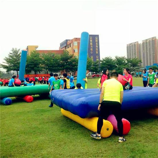 趣味运动会道具充气车轮滚滚团建拓展训练器材滚滚向前游戏道具-阿里巴巴
