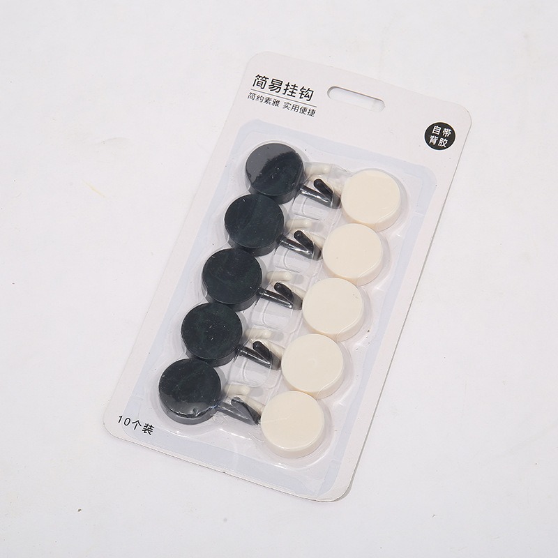 Adhesivo de gancho, pared fuerte, sin perforación, gancho de cocina, pegado a la pared detrás de la puerta, sin costuras, gancho adhesivo de llave, gancho doméstico