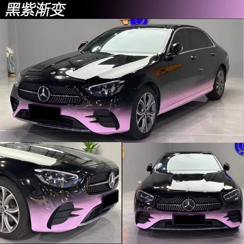 Suitable for Gradient Car Color Change Film, Full Car Wrap Film, Color Matching Car Film, Tesla Modified Car Wrap, Car Paint Film