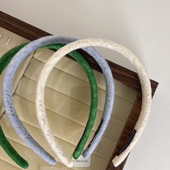 發箍溫柔少女甜美愛心蕾絲復古氣質細發卡網紅超仙外出髮飾