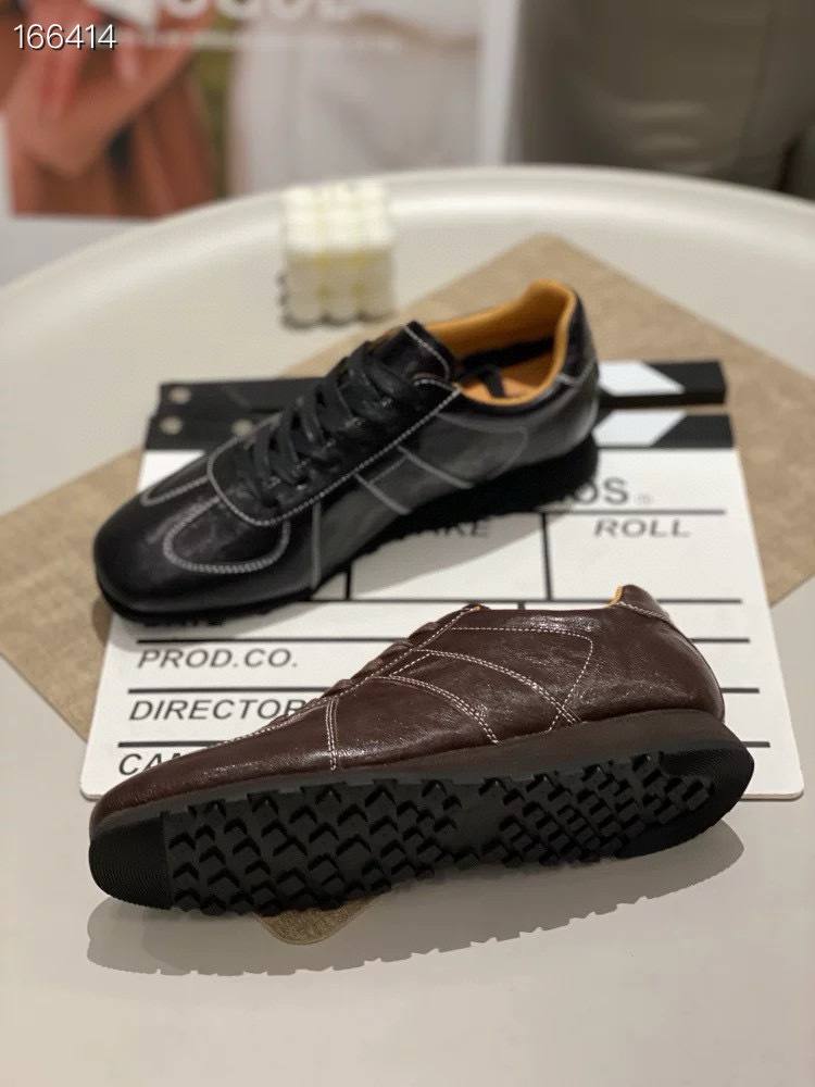 Giày sneaker nữ chunky đế dày da cừu tăng chiều cao 2025 — màu đen chi tiết 5