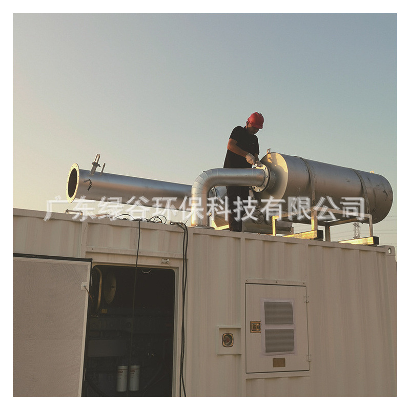 互联网数据中心发电机组尾气治理 强效吸附颗粒物 干式颗粒捕集