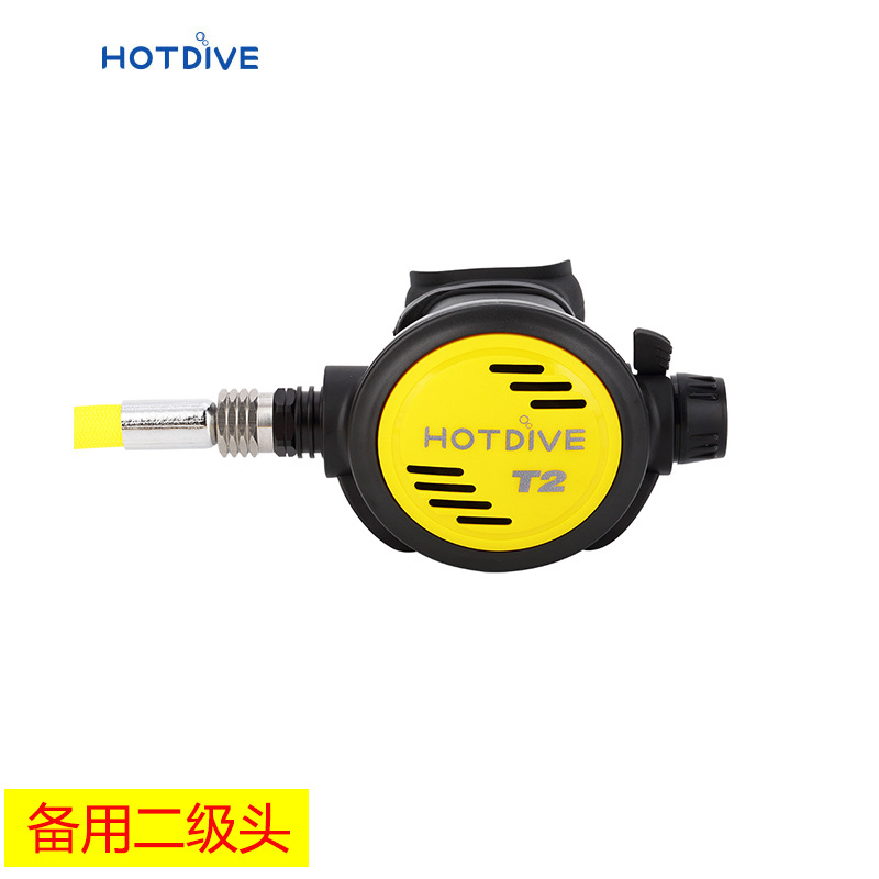 Respirador DE BUCEO HOTDIVE regulador secundario de buceo uso principal tecnología de buceo secundario regulador SUMERGIBLE