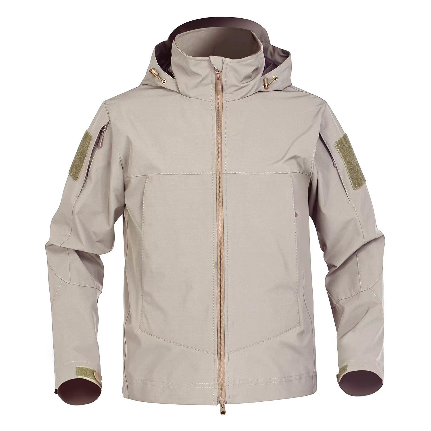 Chaqueta de la Segunda Guerra Mundial de concha suave al aire libre del cónsul Chaqueta táctica impermeable a prueba de viento de primavera y otoño para hombres