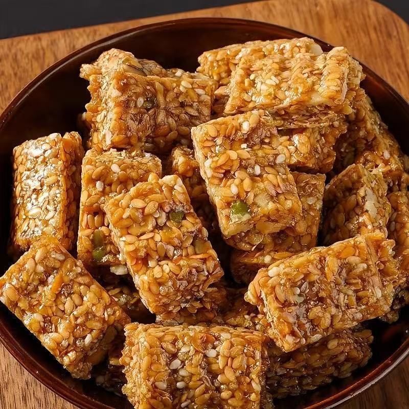 亜麻仁くるみ餅、胡麻落花生ナッツ餅、昔ながらの伝統菓子、軽食|undefined