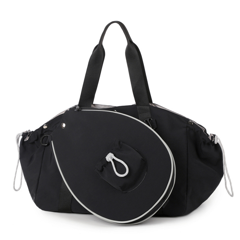 Bolsa de tenis transfronteriza, bolsa de entrenamiento deportivo, bolsa de acondicionamiento físico, bolsa de raqueta portátil de bádminton de gran capacidad, bolsa deportiva de separación seca y húmeda