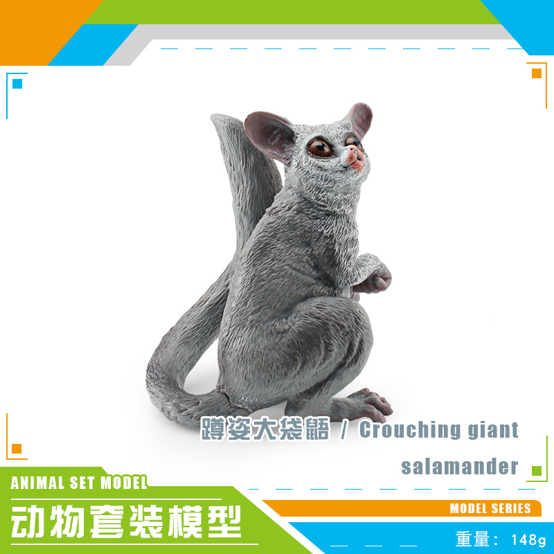 Simulación cognitiva para niños transfronterizos hámster Caracol ratón holgado zorro oso hormiguero bosque animal modelo de juguete