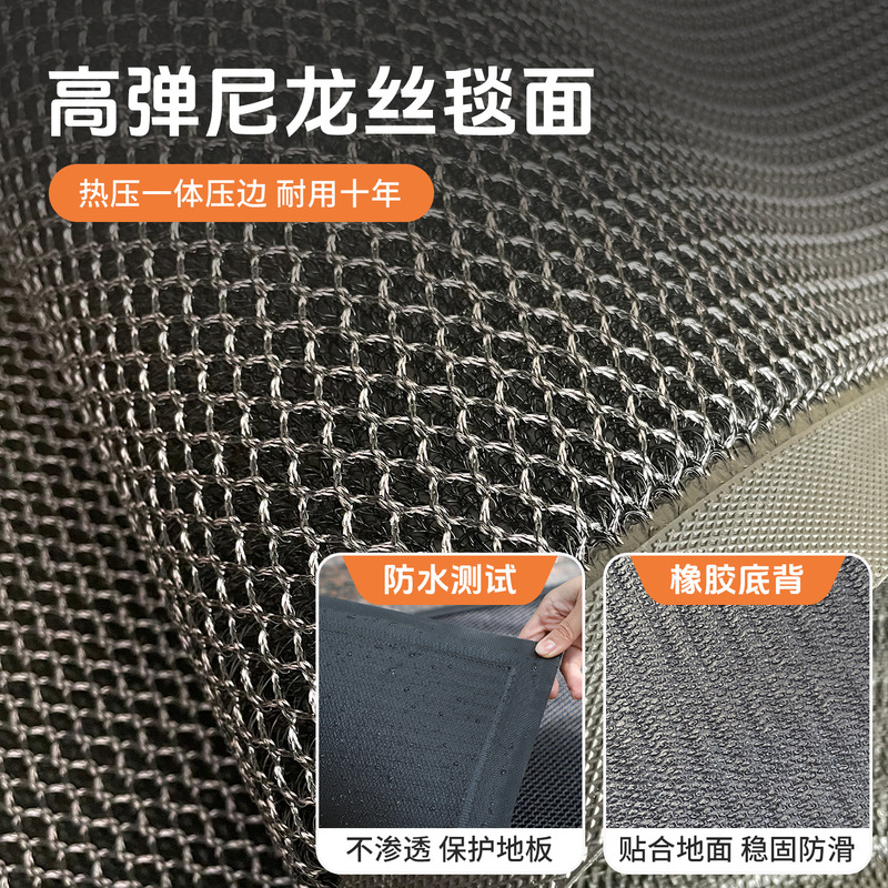 高級玄関ドアフロアマット、ヴィラ玄関ドアマット、ドア外家庭用防汚、洗濯不要、滑り止め屋外カーペット|undefined
