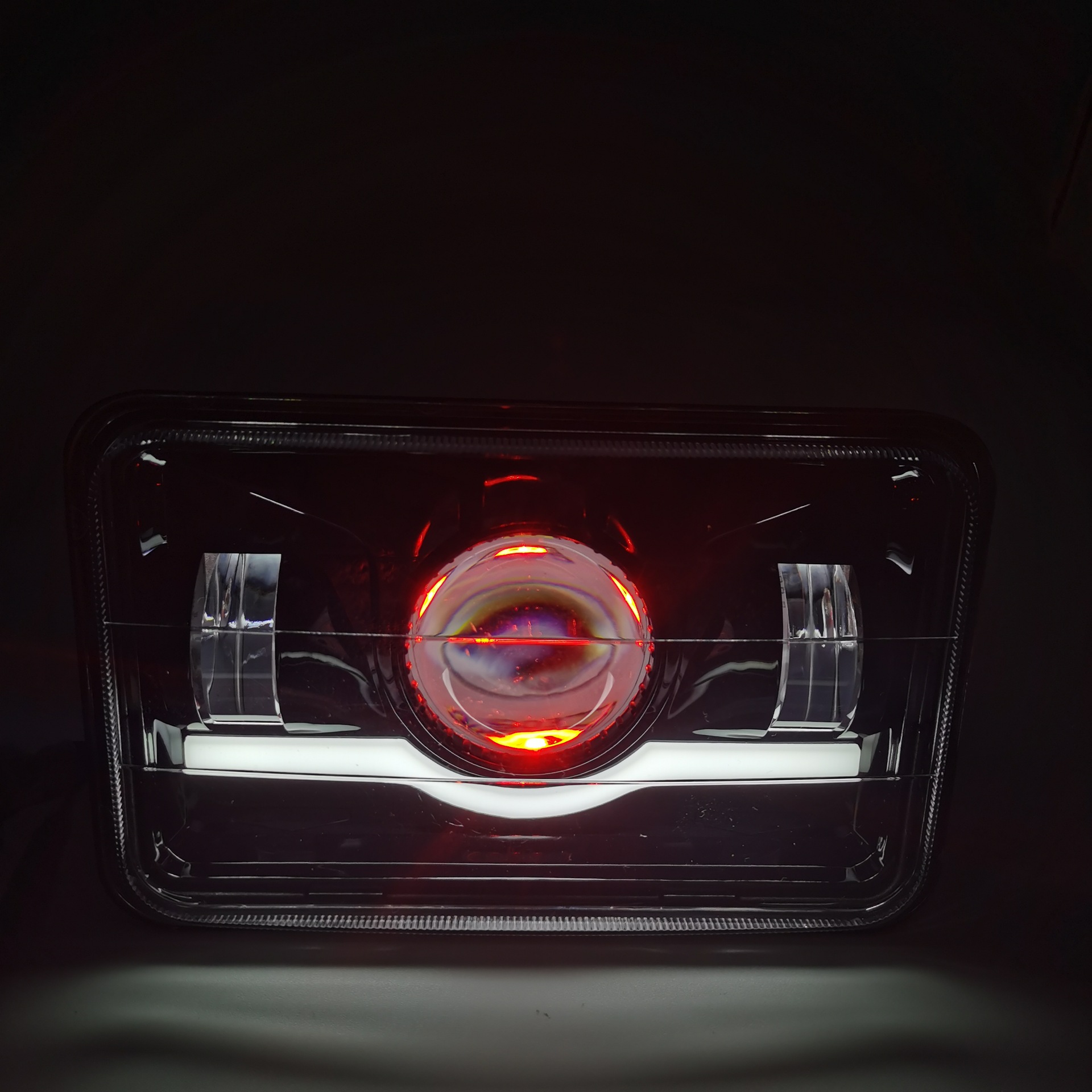 Wave 5inch Wrangler Square 4X6 Headlight Integrated High and Low Beam Car Led Headlight Off-Road Vehicle Modified Headlight
