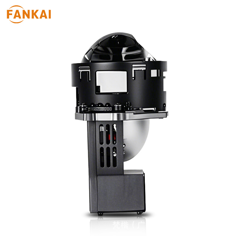 Faro de Coche Y3 de Tres Luces LED de Haz Directo con Lente de Doble Luz, 75W de Alta Potencia, Matriz de Tres Luces Integrada, Haz de Luz Larga y Corta