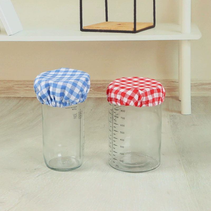 Крышка для стеклянной чашки, крышка для стеклянной бутылки, тканевая крышка для ферментации, тканевая крышка для бутылки, пылезащитный чехол