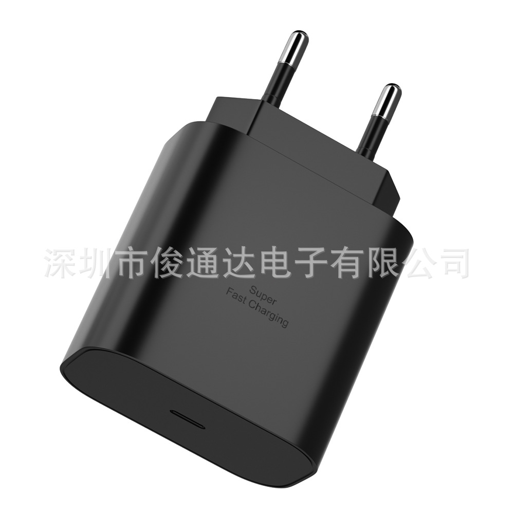Aplicable Samsung PD25W estándar americano estándar europeo cabezal de carga ultrarrápida S25 cargador de teléfono móvil S22 estándar australiano cabezal de carga rápida