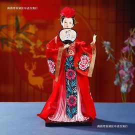 京剧摆件绢人十二钗戏曲人偶中国风手工艺品特色出国礼品外事礼品