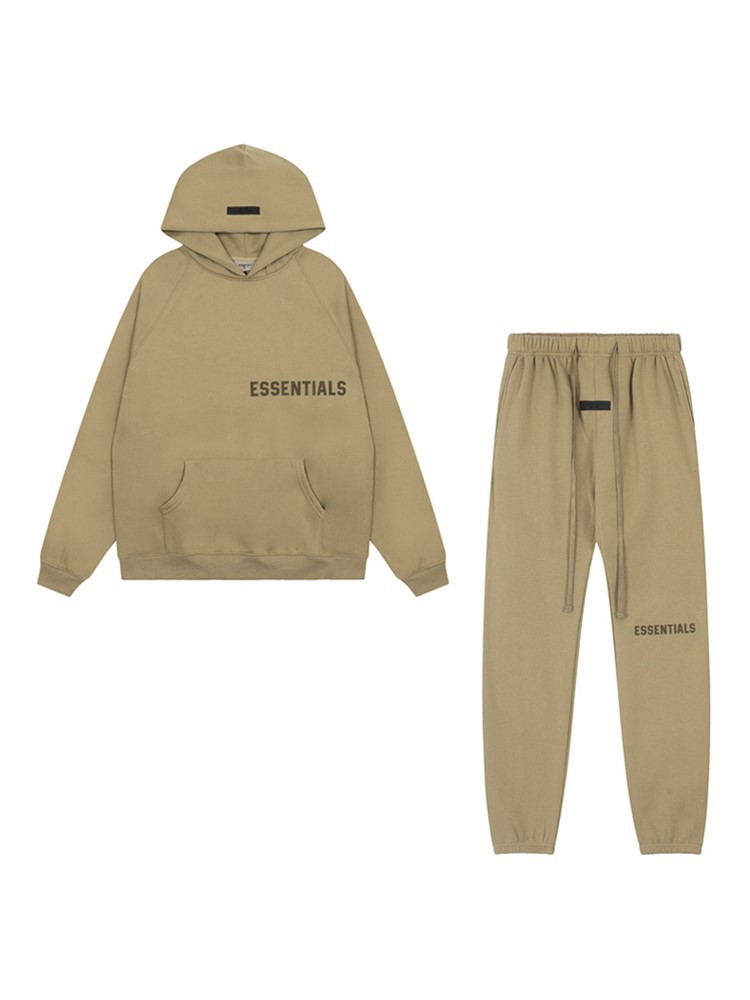 FOG ESSENTIALS Pantalones de impresión de flojo para hombres y mujeres americanos de alta calle sueltos y casuales zapatos de moda