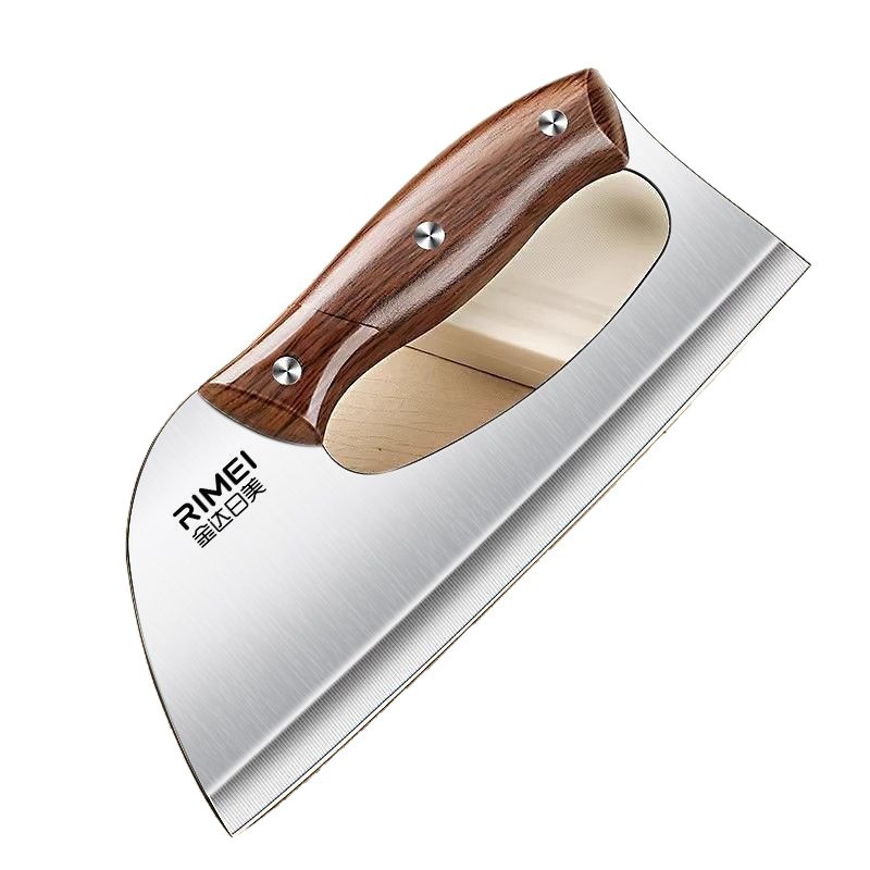 Cuchillo de cocina doméstico de acero inoxidable sin molienda, cuchillo de corte de verduras y carne, cuchillo ligero