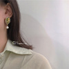 Retro earrings contains rose, brand mosquito coil, ear clips, no pierced ears