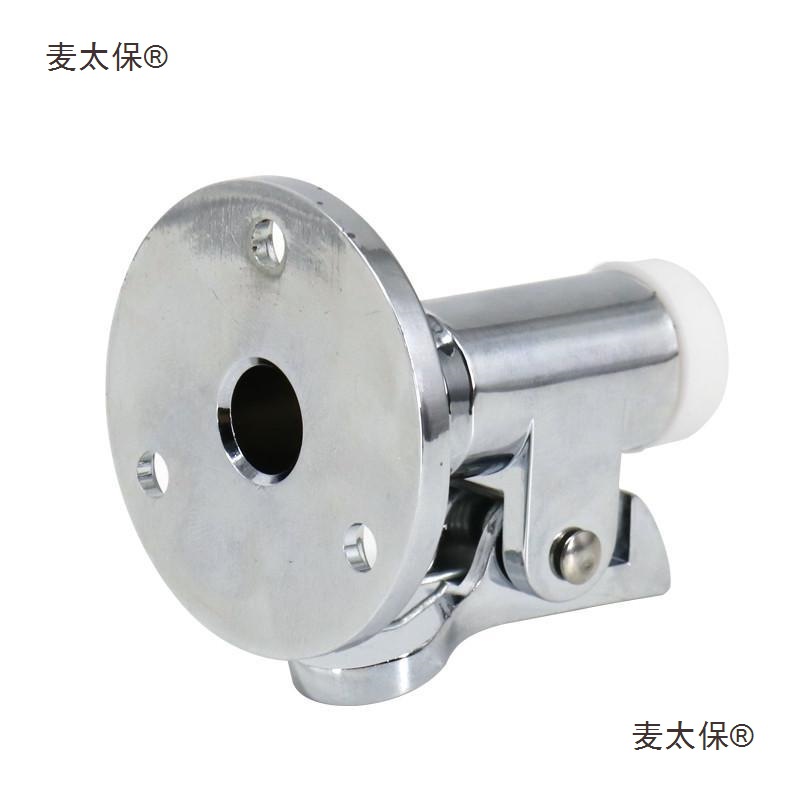 船用五金定门器弹簧式防碰撞不锈钢门吸船舶门挡门钩门碰配麦太保