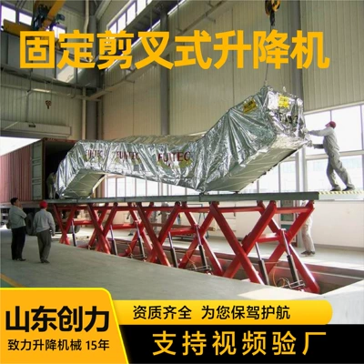 and unloading lifting platform, Avtomobil fırlanan platformaları