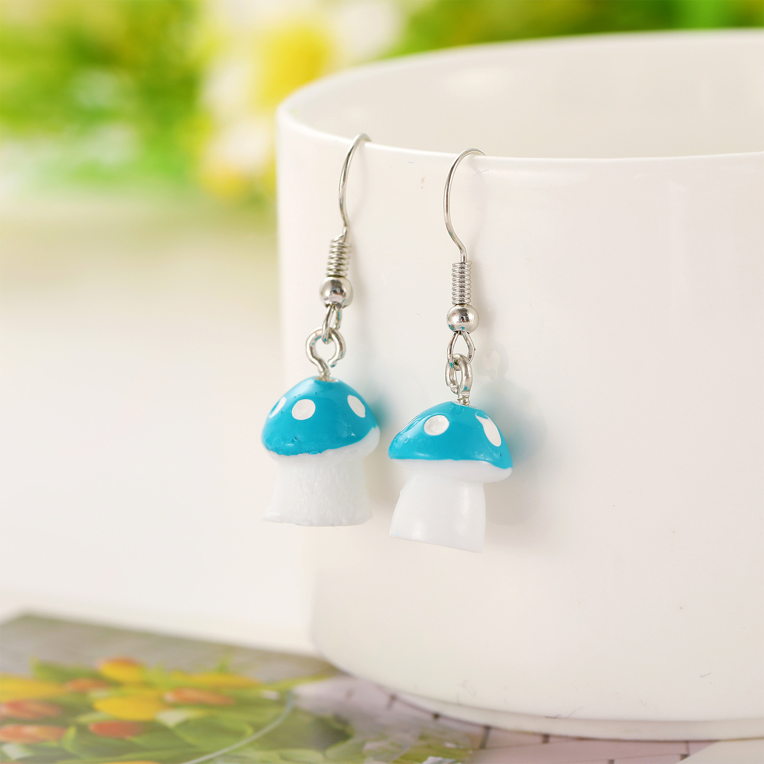 New Creative Simple Fashion Style  Pastoral Mushroom Earrings display picture 1