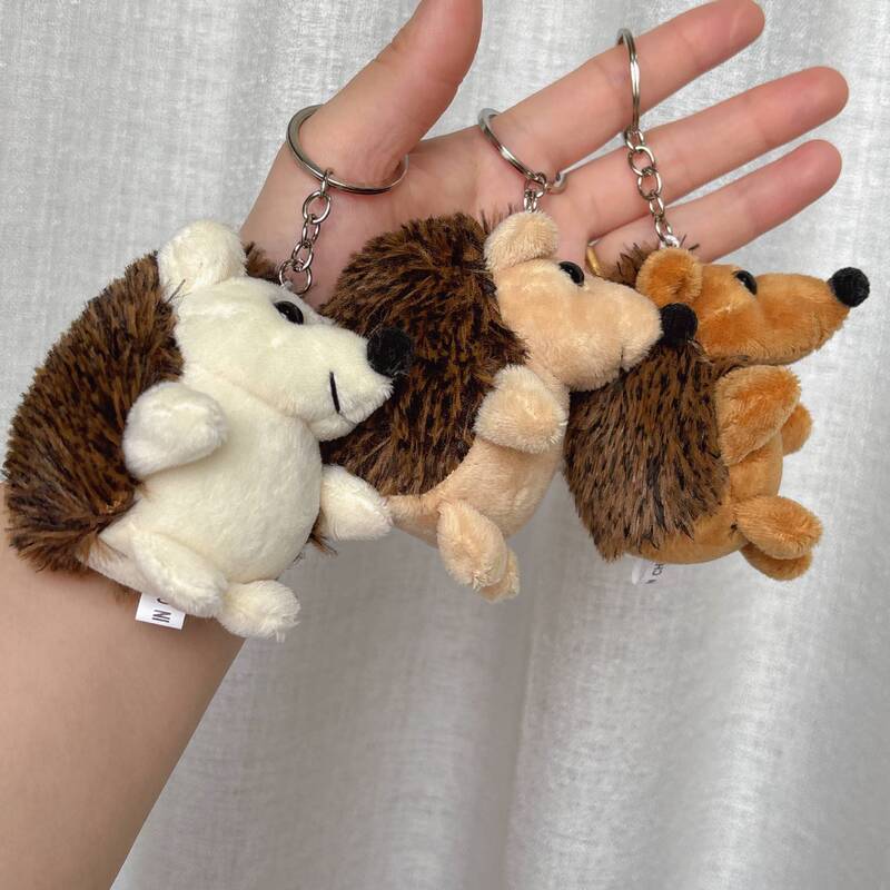 Creative Little Hedgehog Keychain, Car Ornaments, Doll, School Bag Pendant, Clothing Accessories, Plush Pendant Creative Little Hedgehog Keychain, Car Ornaments, Doll, School Bag Pendant, Clothing Accessories, Plush Pendant