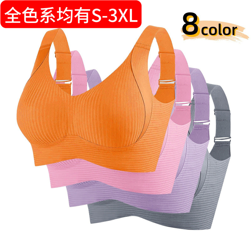 Wow! Adjustable Plus-Size Women's Thin Bra for Large Busts, Minimizing Appearance, Anti-Sagging, Breathable, Seamless, Side Breast Gathering, Lifting Bra Wow! Adjustable Plus-Size Women's Thin Bra for Large Busts, Minimizing Appearance, Anti-Sagging, Breathable, Seamless, Side Breast Gathering, Lifting Bra