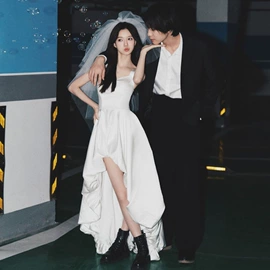 婚纱;晚礼服;马面裙