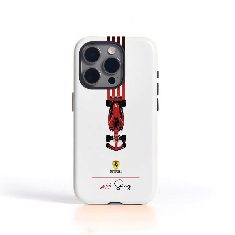 Kindergarten-Style Ferrari Racing Two-In-One Film Case Suitable for Apple 17Air/16/11/14P/X8 Phone Cases