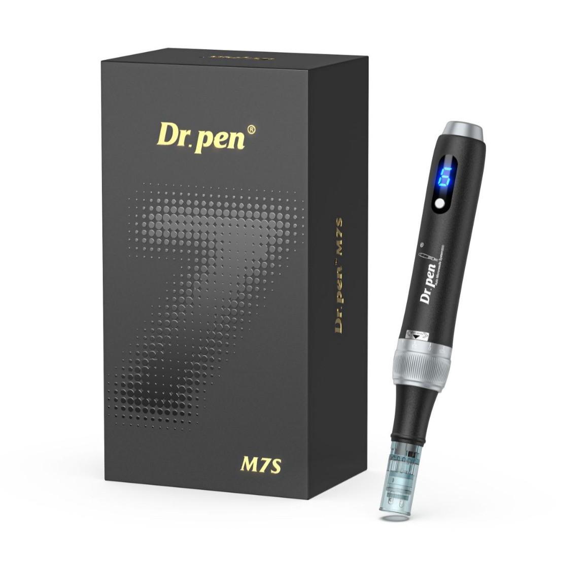 Dr.Penm7S Electric Microneedle Nano-Microcrystal Beauty Salon Household Pen Mesoderm Water Light Introduction Instrument Round Crystal